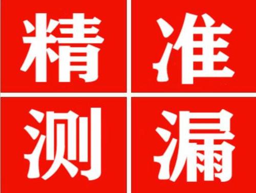 安吉尚嘉漏水精准查找